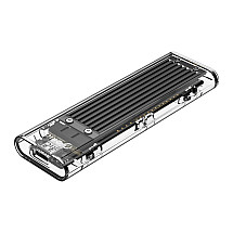 Korpuss SDD M.2 Orico, NVME, USB-C 3.1 Gen.2, 10 Gbps (melns)