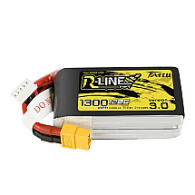 Tattu R-Line Version 3.0 1300mAh 14.8V 120C 4S1P XT60 battery