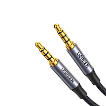 Mini jack cable UGREEN AV183 3.5mm, AUX, 3m (black)