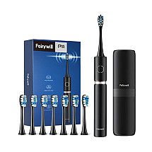 Sonic toothbrush with head set and case FairyWill FW-P11 (Black)