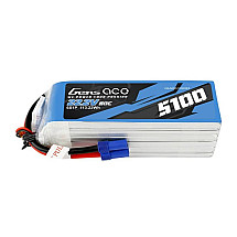 Akumulators GensAce 5100mAh 22.2V 80C 6S1P EC5