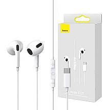 Baseus Encok C17 Earphones (white)