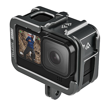 Telesin alumīnija aizsargvāciņš GoPro Hero 11 / 10 / 9 GP-FMS-G11