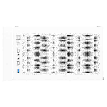 Aigo E330M computer case + 4 argb fans (white)