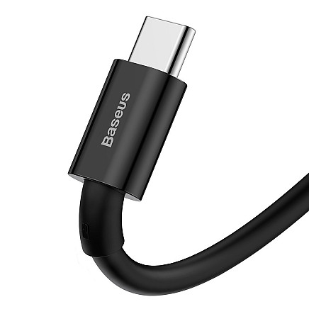 Baseus Superior sērijas kabelis USB uz USB-C, 66 W, 1 m (melns)