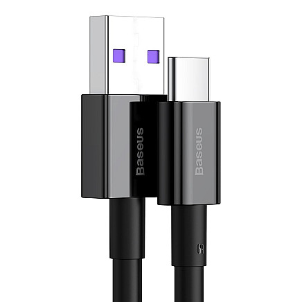 Baseus Superior sērijas kabelis USB uz USB-C, 66 W, 1 m (melns)