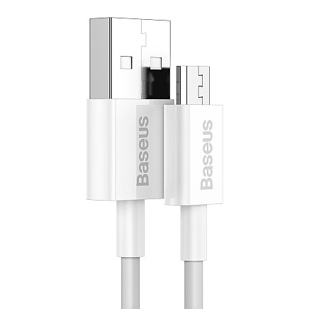 Baseus Superior sērijas kabelis no USB uz mikro USB, 2A, 1m (balts)