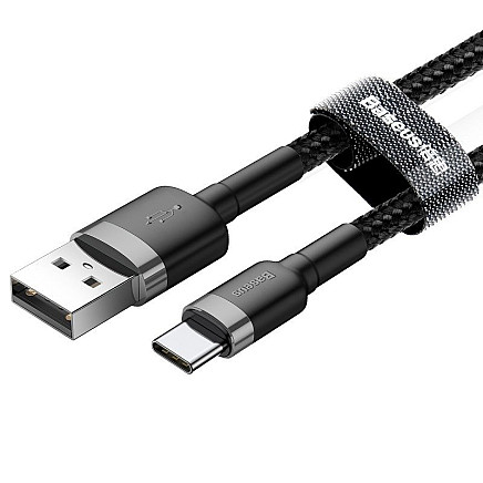 Baseus Cafule cable USB-C 3A 0.5m (Gray+Black)