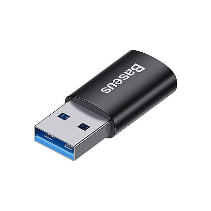 Baseus Ingenuity USB-A uz USB-C adapteris OTG (melns)