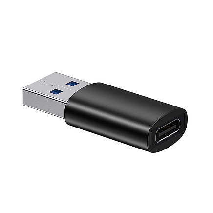 Baseus Ingenuity USB-A uz USB-C adapteris OTG (melns)