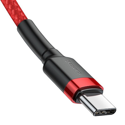 Baseus Cafule Cable USB-C PD 2.0 QC 3.0 60W 1m (Red)