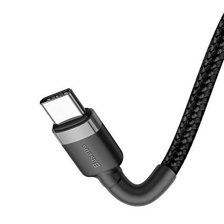 Baseus Cafule Cable USB-C PD 2.0 QC 3.0 60W 1m (Black+Gray)