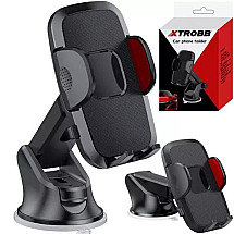 Automātiskais automašīnas turētājs Gravity Car Mount, 4-7 collas, melns