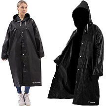 Trizand Ūdensizturīgs Lietusmētelis Pončo, 145x70 cm