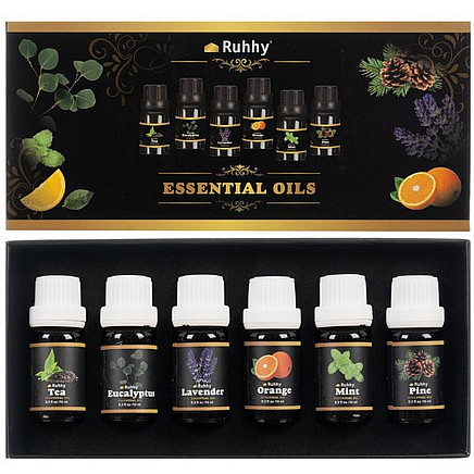 Fragrance oils - set of 6 pcs. 10 ml Ruhhy 21939