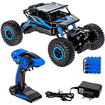 Набор Extreme 4WD Remote Controlled Car Kit - сверхмощный внедорожник с амортизацией и дальним управлением, батарея в комплекте