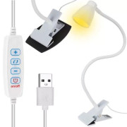 Izoxis Piespraužama LED galda lampa ar