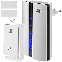 White wireless doorbell