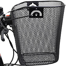 Metal bicycle basket