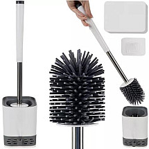 Silicone bathroom brush