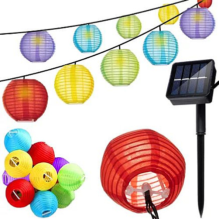 Solar garland 3.5m 2V IP44