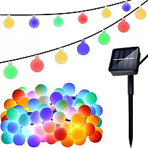 Solar garland multicolored 7m 2V IP44