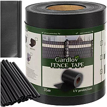 Fencing tape 19cmx35m 630g/m2 anthracite 23703