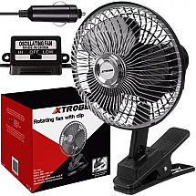 Auto ventilators 12v ar klipu