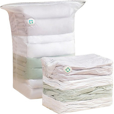 Vakuuma maiss uzglabāšanai Ruhhy 80x100x30 cm 22949, piena balts