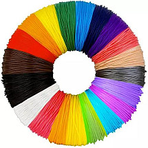 3D Enthusiast's Large Set - PLA 3D Printer Filaments, 20 Color Variety Pack, 5m each, Eco-Friendly & Durable, Great for Beginners