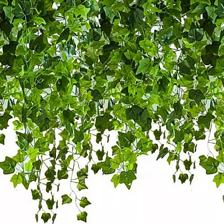 Realistic No-Care 50.4m Artificial Ivy Garland for Home, Wall, and Balcony Decor