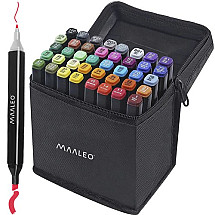 Double-sided markers/pens - 40 pcs. MAALEO 24102