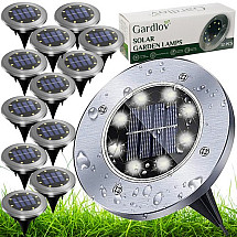 Solar garden lights - 12 pcs. Gardlov 24001