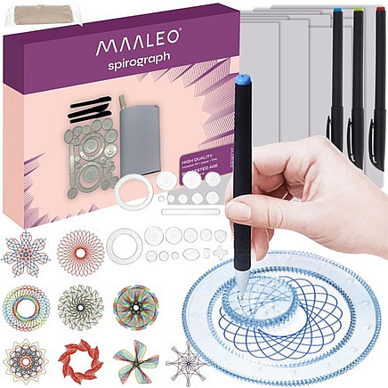 Drawing set - spirograph Maaleo 24346