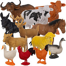 Farm Animals - Kruzzel Figurine Set