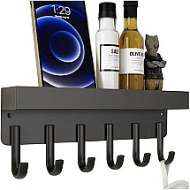 Ruhhy 24603 вешалка с полкой