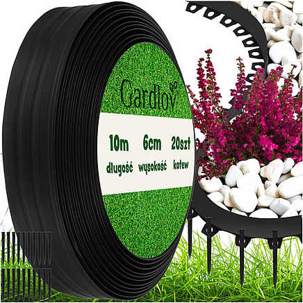 Garden border 6cm - 10m Gardlov 24562
