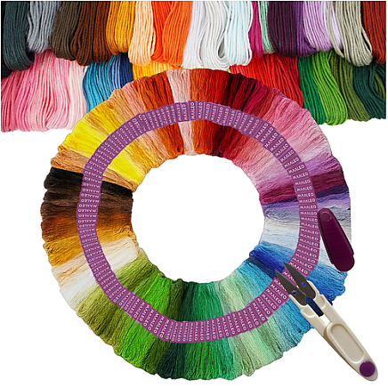 Floss - embroidery kit 150 colors 25662