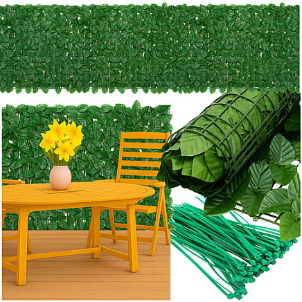 Artificial hedge for balcony 5x0.5m Gardlov 25342