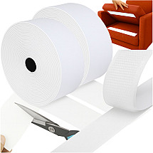 Self-adhesive Velcro tape 5mx5cm white Ruhhy 25807