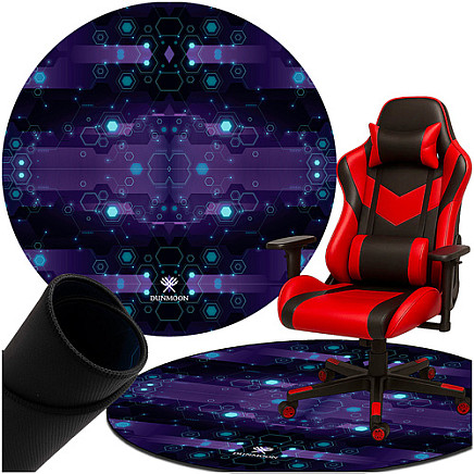 Gaming mat under the chair round Dunmoon 25956