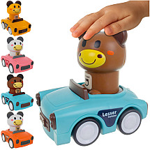 Sensory toy - animal cars 26728