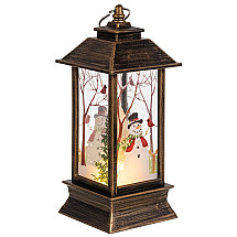 Latarenka świąteczna LED miedziana Ruhhy 26754