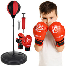 Boxing set - punch + gloves 26094