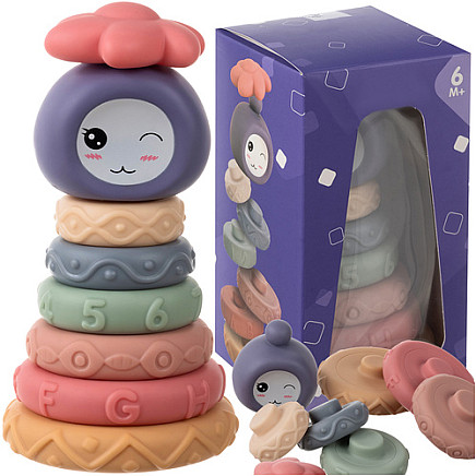 Mīkstie sensoriskie klucīši bērniem, 8 gab. 26718