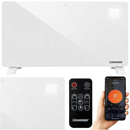 Zelva Kaminer 26573 electric glass radiator