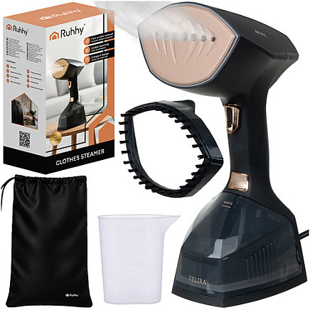 2000W black clothes steamer Velira Ruhhy 26901