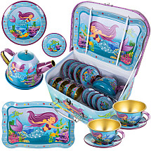 Children's mermaid tea set