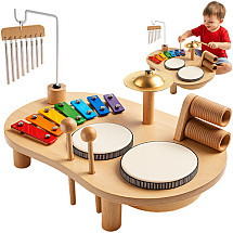 Kruzzel 26420 wooden music table