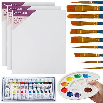 Creative painting set 26 pcs Maaleo 26338